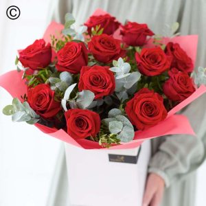 Dozen Red Rose Bouquet