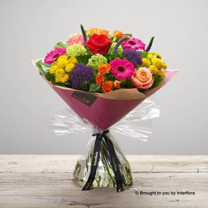 colourful bouquet of flowers