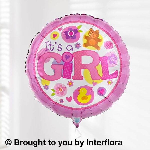 balloon for baby girl