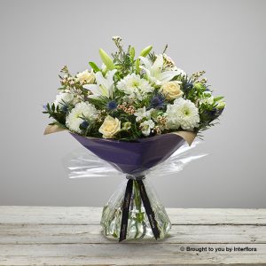 twinkling white bouquet