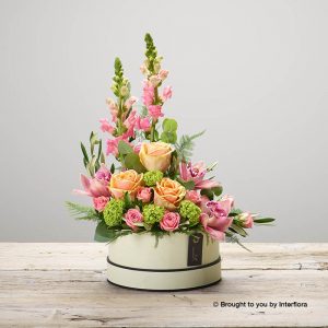 luxury floral hatbox