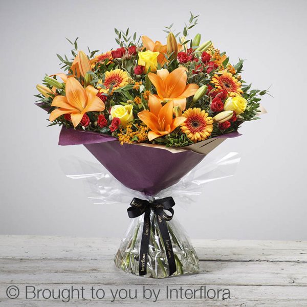 golden glory autumn bouquet