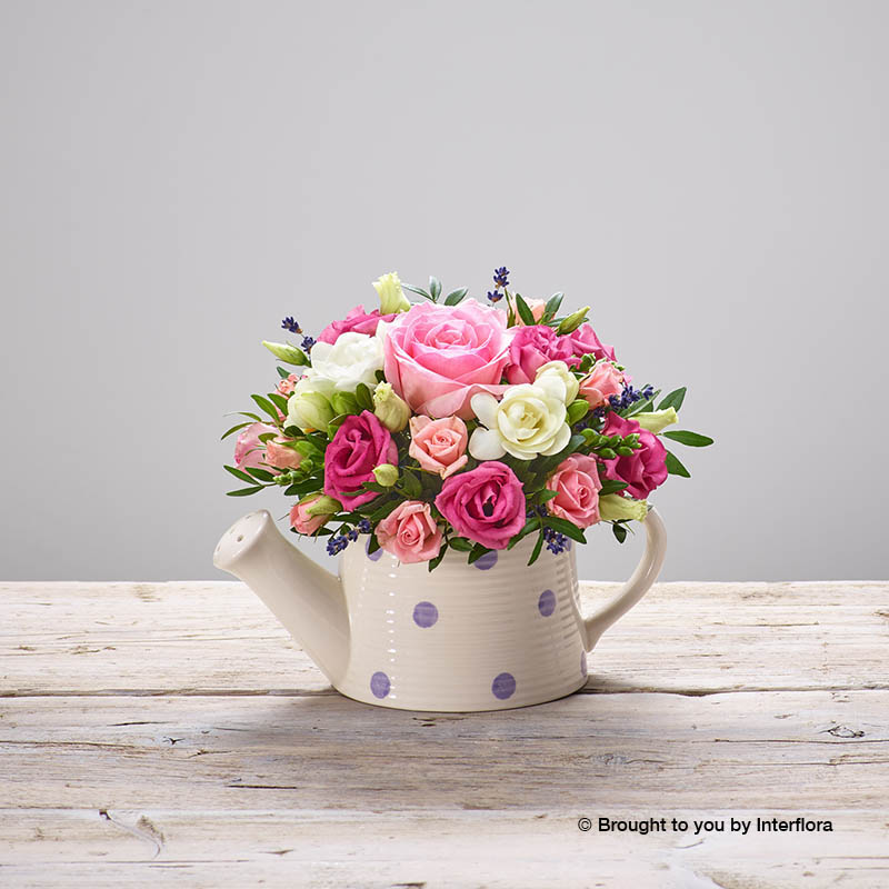 baby girl watering can