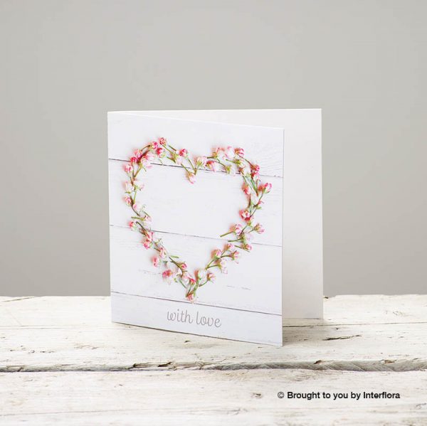 With Love greeting card