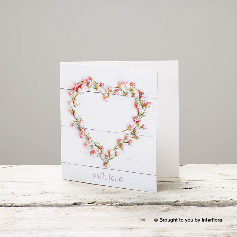With Love greeting card
