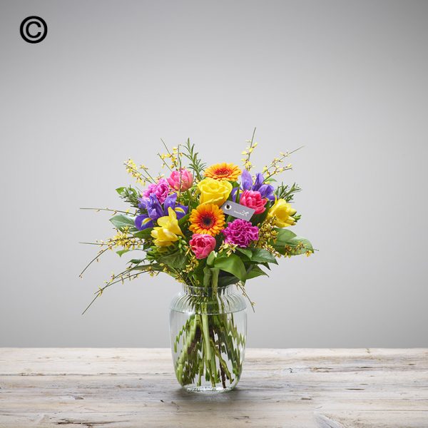 Spring Vase of Flowers