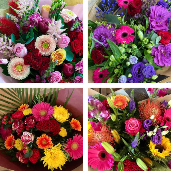 Vibrant Colours Fresh Flower Bouquets