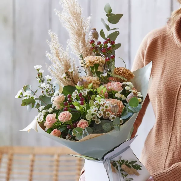 autumn dried flowers